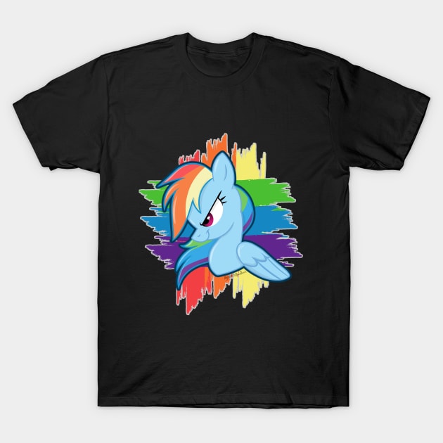 Get Ready For Rainbow Dash! T-Shirt by GummyRaptor